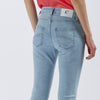 DENIM CROPPED FLARE