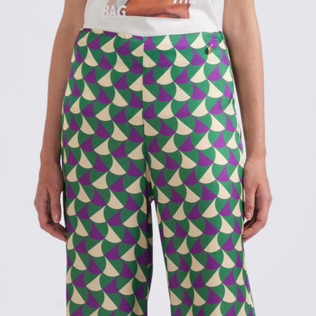 PANTALONE TIPO CULOTTE STAMPATO