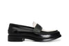 MOCASSINO IN PELLE ABRASIVATA IN TRE COLORI CON ACCESSORIO