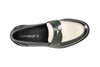 MOCASSINO IN PELLE ABRASIVATA IN TRE COLORI CON ACCESSORIO