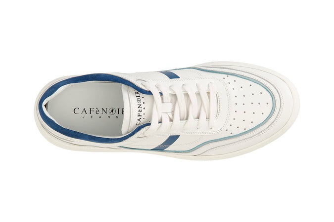 SNEAKERS UOMO IN PELLE SUOLA A CASSETTA