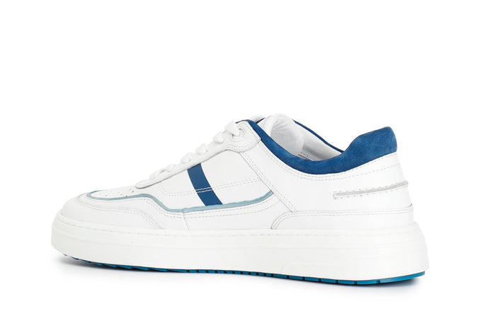 SNEAKERS UOMO IN PELLE SUOLA A CASSETTA