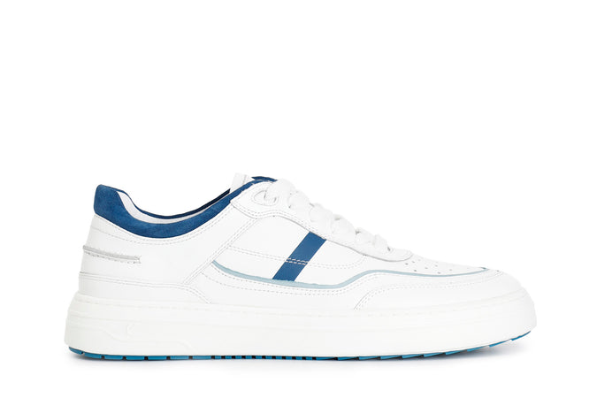 SNEAKERS UOMO IN PELLE SUOLA A CASSETTA