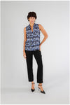 BLUSA SMANICATA STAMPATA