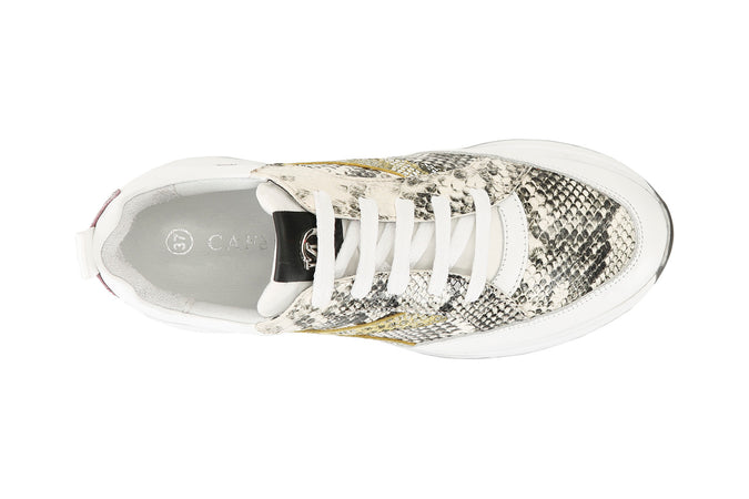 SNEAKER IN PELLE PATCHWORK
