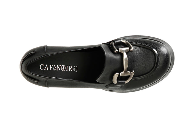 MOCASSINO IN NAPPA CON MORSETTO