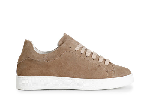 SNEAKERS IN PELLE SCAMOSCIATA