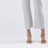 PANTALONE BOOTCUT CROPPED IN BULL DENIM