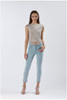 PANTALONE JEANS SKINNY CON CASTONI MULTICOLOR