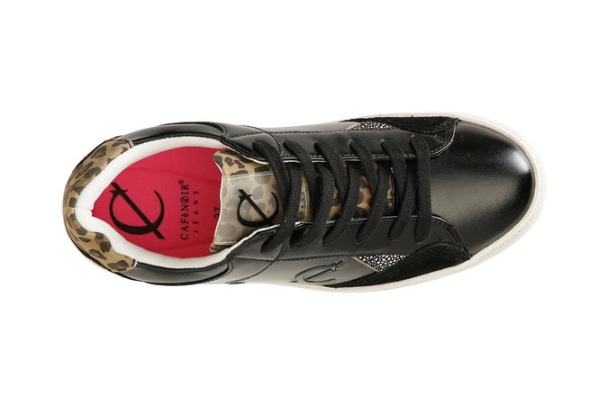 SNEAKERS EFFETTO LAMINATO