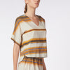 BLUSA STAMPATA CON MANICA KIMONO