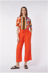 PANTALONE CULOTTE VITA ELASTICATA