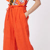 PANTALONE CULOTTE VITA ELASTICATA