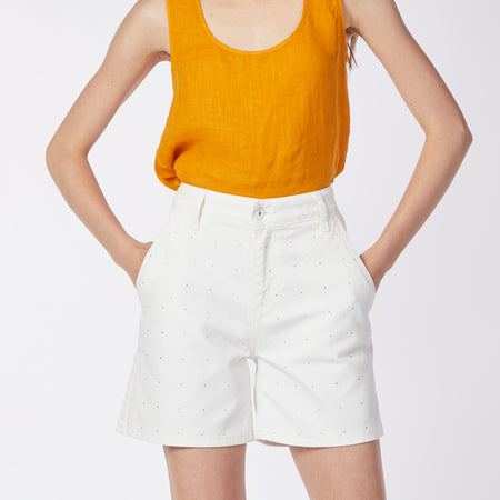 SHORT IN BULL DENIM