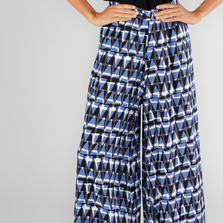 PANTALONE PALAZZO STAMPATO