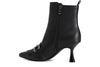 TRONCHETTO IN PELLE CON MORSETTO