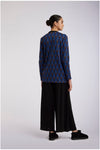 CARDIGAN LUNGO TESSUTO JACQUARD