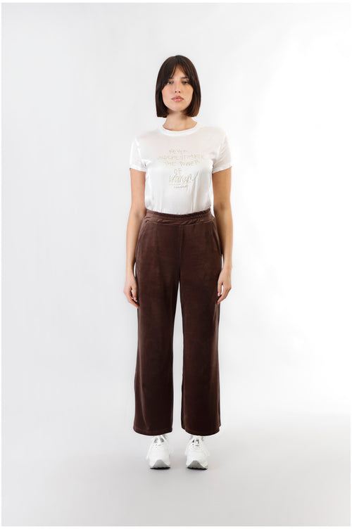 PANTALONE PALAZZO IN CINIGLIA