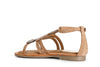 SANDALO IN CAMOSCIO CON ACCESSORIO STRASS