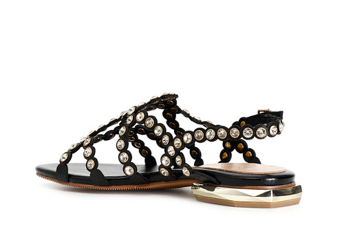 SANDALO CON STRASS