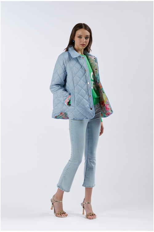 PIUMINO TRAPUNTATO REVERSIBILE