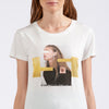 TSHIRT VOLTO DI DONNA