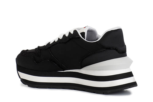 SNEAKERS IN TESSUTO SFRANGIATA