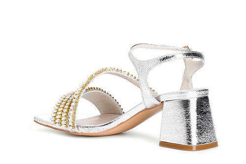 SANDALO GILDA CON STRASS