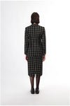 GIACCA MONOPETTO TESSUTO JACQUARD
