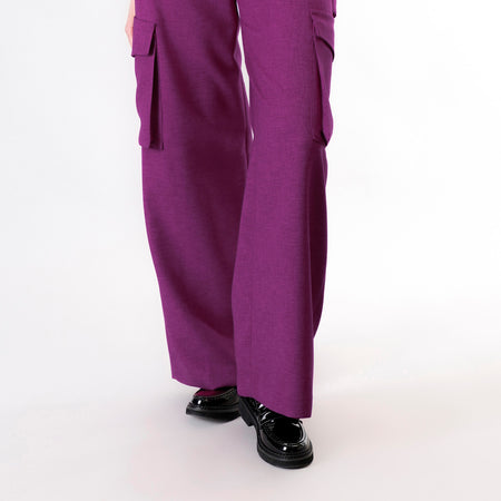 PANTALONE WIDE CON TASCONI