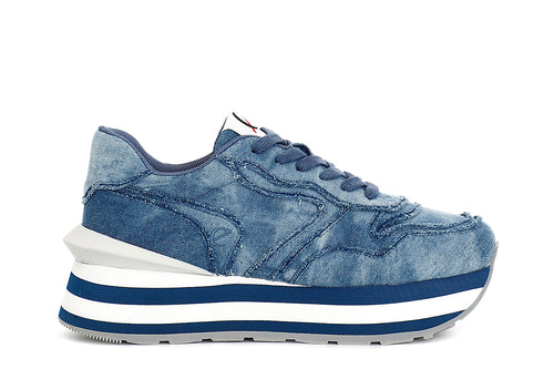 SNEAKERS IN TESSUTO SFRANGIATA