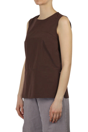 OTTOD'AME Ottod'ame - Top - 450351 - Cioccolato da donna