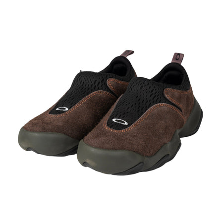 OAKLEY FACTORY TEAM Flesh Suede Sneakers in Java da uomo