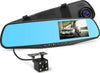 4.3 Auto DVR Specchietto Retrovisore DASHCAM Monitor CON Telecamera Posteriore Elettronica/Elettronica per veicoli/Elettronica per auto/Sistemi video/Videocamera da cruscotto Zencoccostore - Formia, Commerciovirtuoso.it