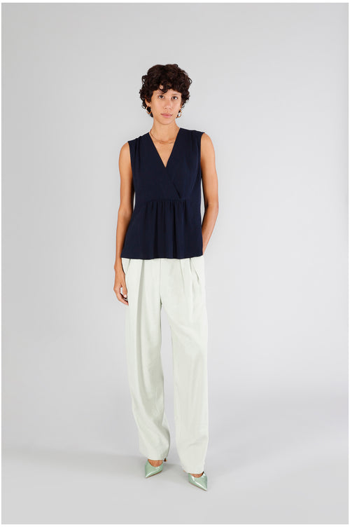 BLUSA SMANICATA IN MAROCAINE