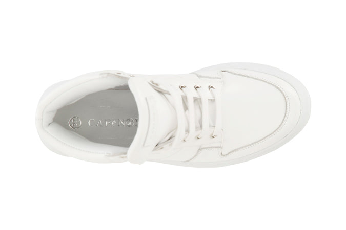 GINNICA MID IN PELLE CON NASTRO LOGATO
