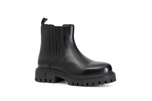 TRONCHETTO IN PELLE CON ELASTICO
