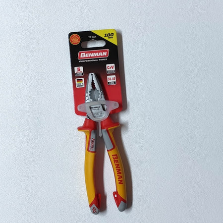 Benman powergrip 180mm 1000V pinza con fulcro isolata