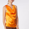 TOP CON SCOLLO DRAPPEGGIATO