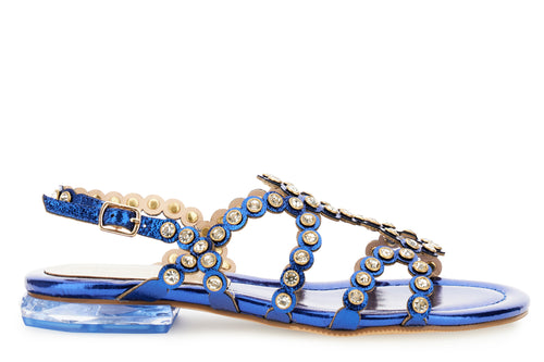 SANDALO CON STRASS