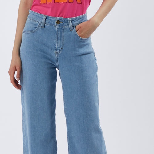 DENIM WIDE LEG