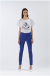 PANTALONE SLIM TINTO CAPO
