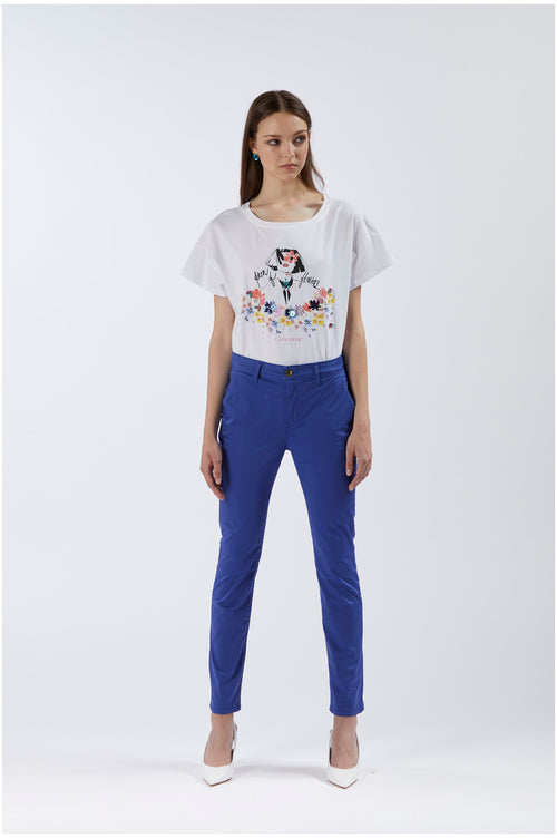 PANTALONE SLIM TINTO CAPO