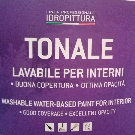 Tixe Tonale 4lt idro pittura vinilica bianca opaca lavabile interni