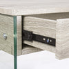 Scrivania Armos con cassetti porta pc da ufficio e cameretta in legno 110 cm