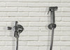 Set idroscopino doccetta bidet vintage epoca flessibile 120 cm