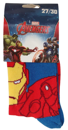 Calzini Bambino Iron Man Avengers Azzurro