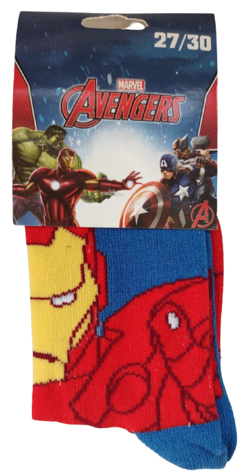 Calzini Bambino Iron Man Avengers Azzurro