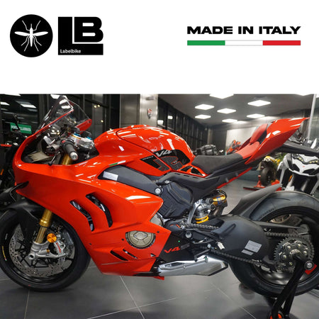 Adesivi 3D Laterali Serbatoio compatibili con Ducati Panigale V4 dal 2022-2023