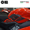 Adesivi 3D Laterali Serbatoio moto compatibili con Ducati Streetfighter V4 2023